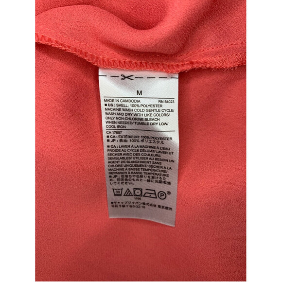 Banana Republic‎ Pink Ruffle Sleeveless Tank Top Camisole Women Medium - Picture 5 of 5